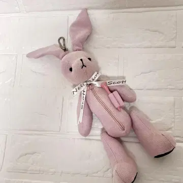 골프공 케이스 토끼 봉제 인형 키링