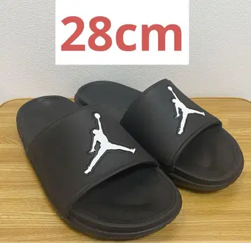 조던 슬라이드 샌들 블랙 28cm