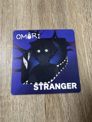 OMORI 게이머 구이 코스터 GIGO STRANGER 모르는 사람