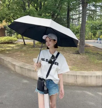 시짱 양산 우천 겸용 접이식 양산 베이지