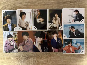 익명 배송 SixTONES 마쓰무라 호쿠토 공식 사진 묶음 판매 20장