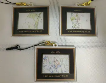 Ufotable 15주년 액자 아크릴 참 갓 이터 3종