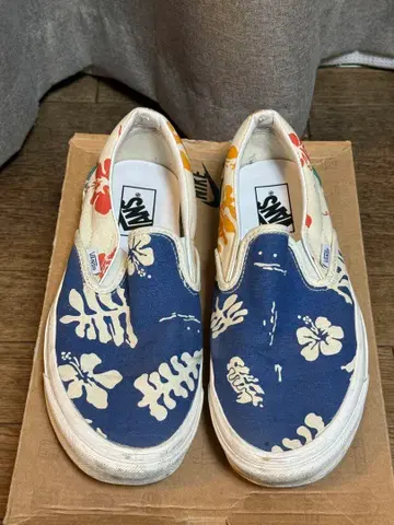 반스 클래식 슬립온 애너하임 팩토리 알로하 26.5cm