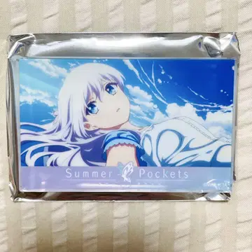 Summer Pockets 애니메이트 스퀘어 캔뱃지 나루세 시로하 1