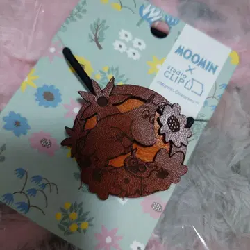 무민 가죽 헤어 포니