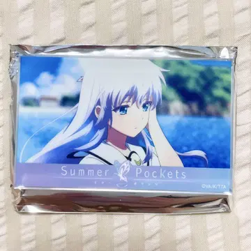 Summer Pockets 애니메이트 스퀘어 캔뱃지 나루세 시로하 3