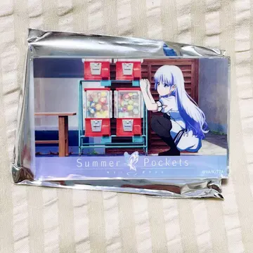 Summer Pockets 애니메이트 스퀘어 캔뱃지 나루세 시로하 6