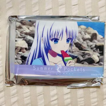 Summer Pockets 애니메이트 스퀘어 캔뱃지 나루세 시로하 8