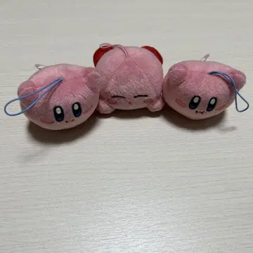 커비 봉제 인형 3개 세트