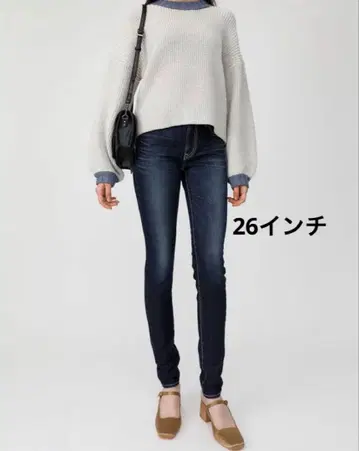 moussy WAIST FIT STRECH SKINNY 26인치