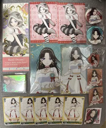 뱅드림 가루파 캔뱃지 블록 브로마이드 스티커 RAS 레이어