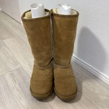 EMU 브라운 무스탕 부츠 하이 그레이드 모델