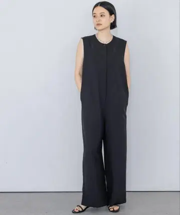 A part by 린넨 라이크 올인원 블랙 S 택 포함 새상품