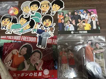 전일본 콘테 팬클럽 FREEDOM 연동 복권 일본 사장 아크릴 스탠드 외