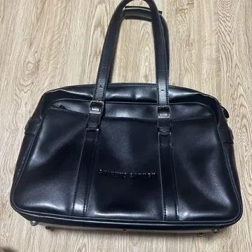 비즈니스 백 블랙 합성 피혁