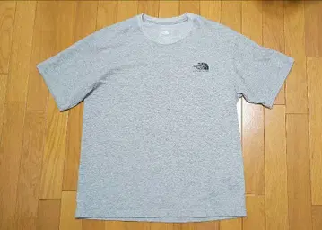 THE NORTH FACE 히스토릭 로고 티셔츠 남성용 XL 그레이