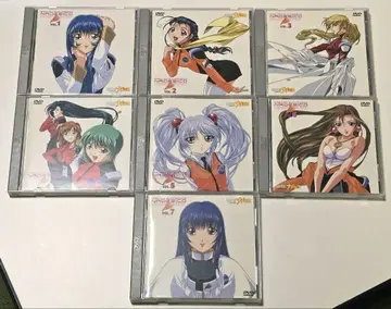 기동전함 나데시코 DVD 전 7권 세트 오비 포함