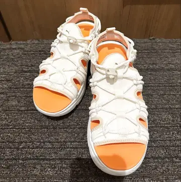 Puma 스포츠 샌들 화이트/오렌지 37