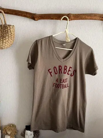 저널 스탠다드 럭스 구매 GOODWEAR V넥 프린트 T셔츠