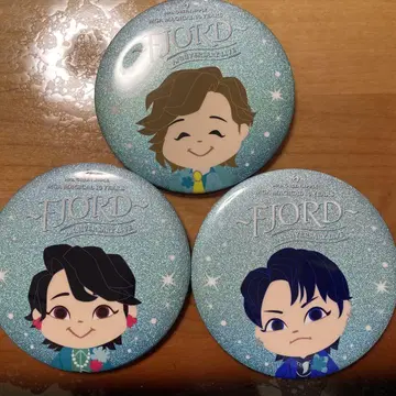 미세스 FJORD (피요르드) 가챠 캔뱃지 3종 세트
