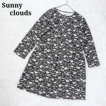 Sunny clouds 써니클라우드 동물 무늬 애니멀 무늬 원피스
