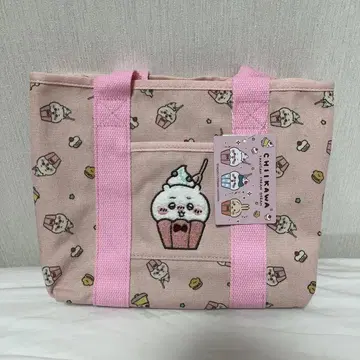 치이카와 아베일 사가라 자수 토트백 미사용 새상품