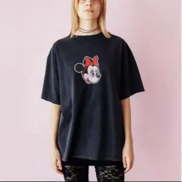 미사용 새상품 wcj 디즈니 / OVER DYE SS TEE (미니)