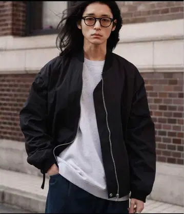 WYM 분리형 나일론 가바 플라이트 블라우스