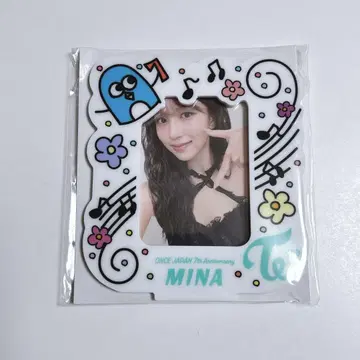 TWICE 7주년 포토 카드 스탠드 미나 미개봉 새상품 MINA