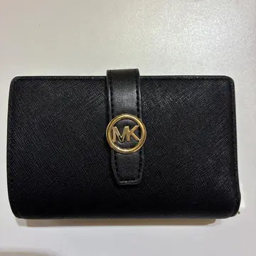 Michael Kors 블랙 두겹 지갑