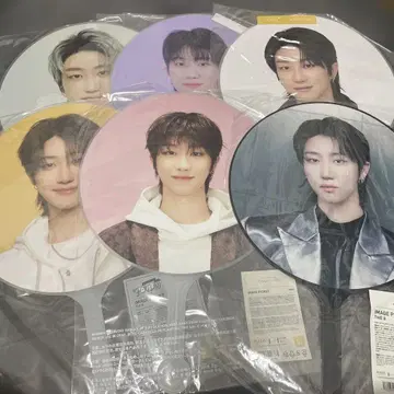 SEVENTEEN 부채 THE8 민하오 6종