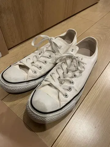 CONVERSE ALL STAR 화이트 스니커즈 24.5