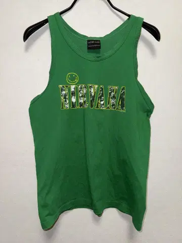 닐바나 탱크탑 wall of fame NIRVANA 티셔츠