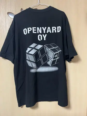 새상품급 OY 블랙 티셔츠