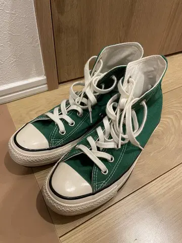 컨버스 ALL STAR 스니커즈 그린 24.5