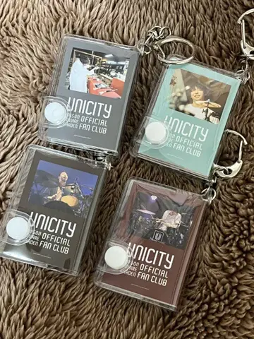 UNISON SQUARE GARDEN 미니 유니마그 4개 세트