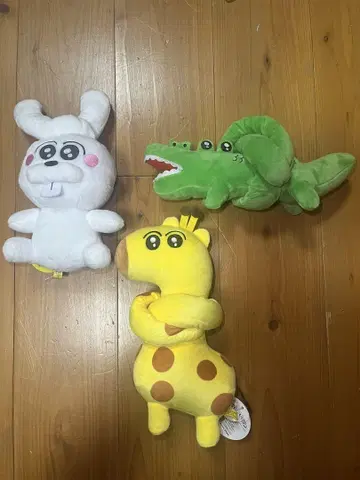 트위스트 동물 토끼, 악어, 기린
