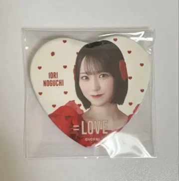 =LOVE 이코라부 노구치 이오리 토쿠베츄 캔뱃지