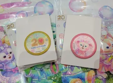 닷피 20주년 기념 와펜 2종류 쇼핑백 포함