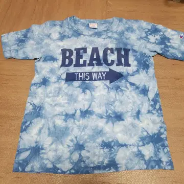 챔피온 BEACH THIS WAY 타이다이 티셔츠