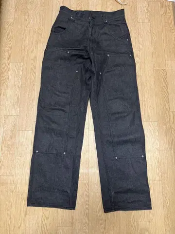 geeks DENIM DOWBLE KNEE PANTS 데님
