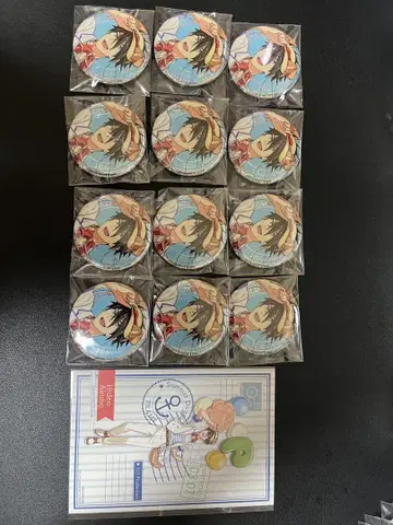쓰키노 영웅 SideM ANICLOSET 홀로그램 캔뱃지 엽서