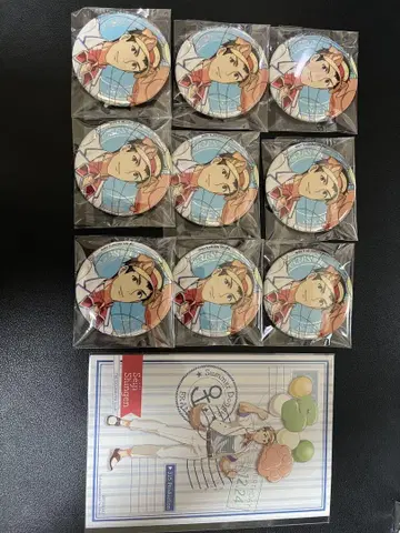 신겐 세이지 캔뱃지 SideM 핸즈 애니크로 엽서