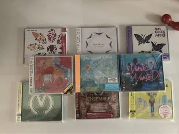 Mrs.GREEN APPLE 초회 한정판 CD 9장