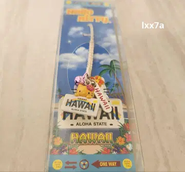 하와이 일광화상 키티 HAWAII 산리오 스트랩 2008 미사용 새상품