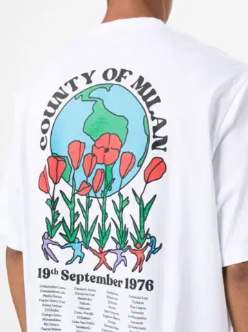 Marcelo Burlon County of Milan 로고 티셔츠