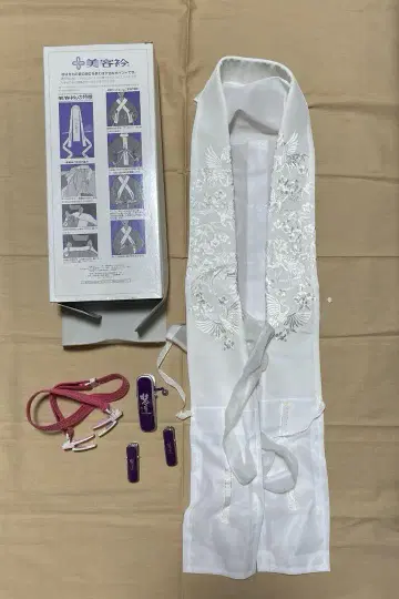 미용 카라 새상품급 일본 의류용