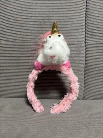 미니언 플러피 머리띠