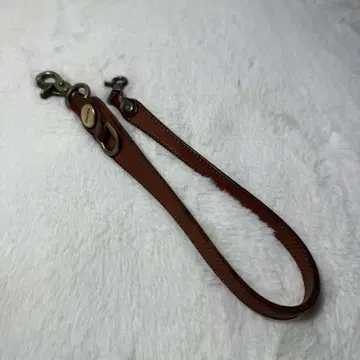 CORBO 가죽 지갑 체인 브라운