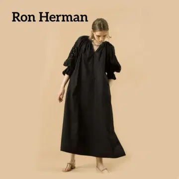 Ron Herman 론 헤르만 레이스 원피스 블랙 검정 XS